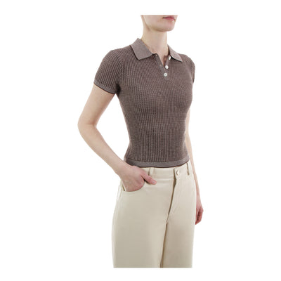 Poloshirt aus Cashmere