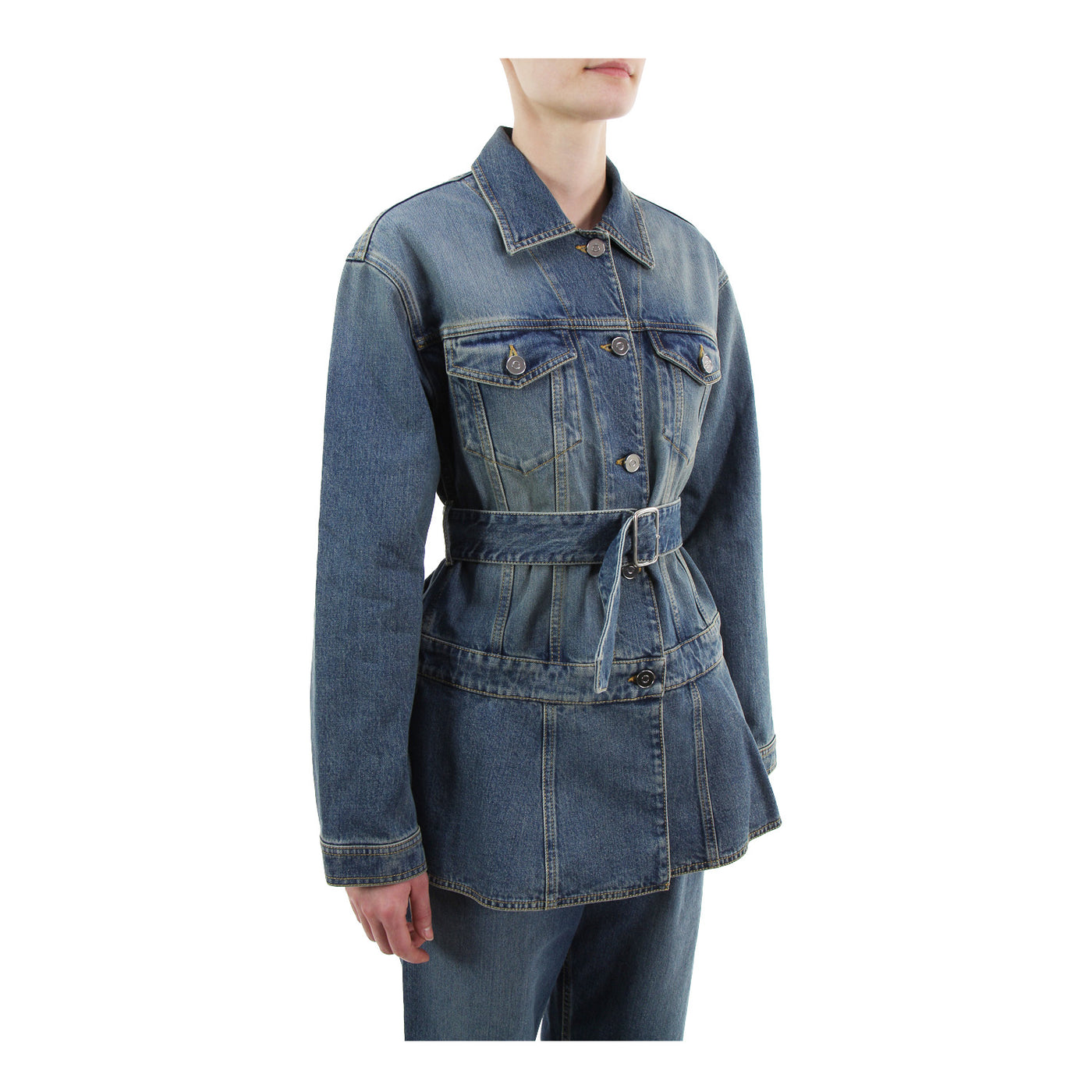 Jeansjacke aus Denim