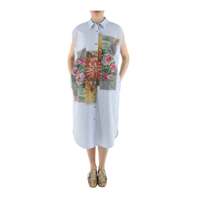 Kleid aus Baumwolle