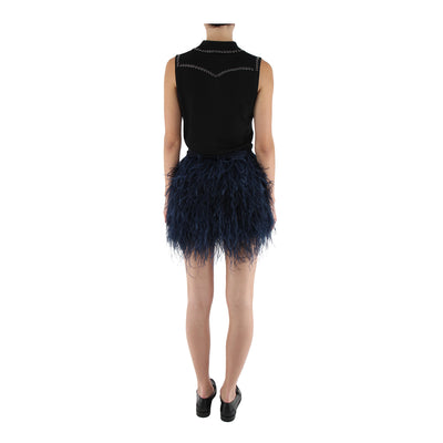 Rock Feathery Volume aus Georgette