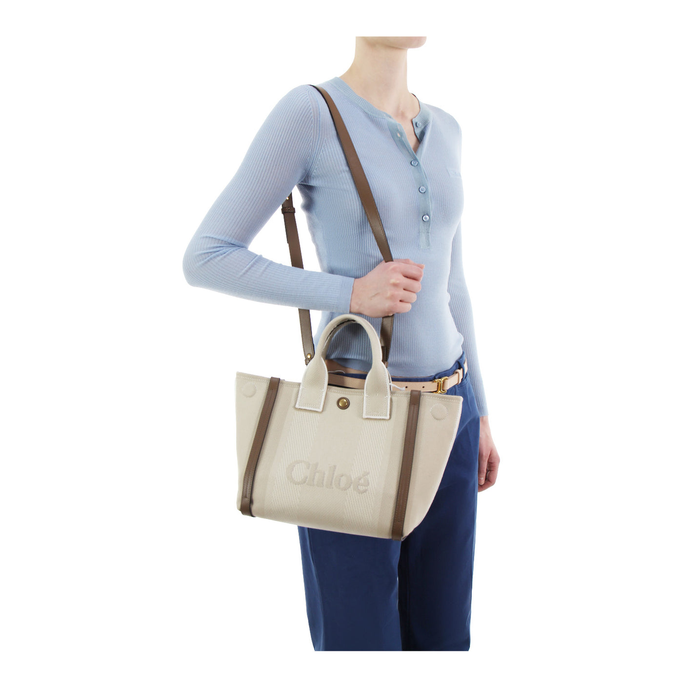 Tote Chloé Carry aus Canvas