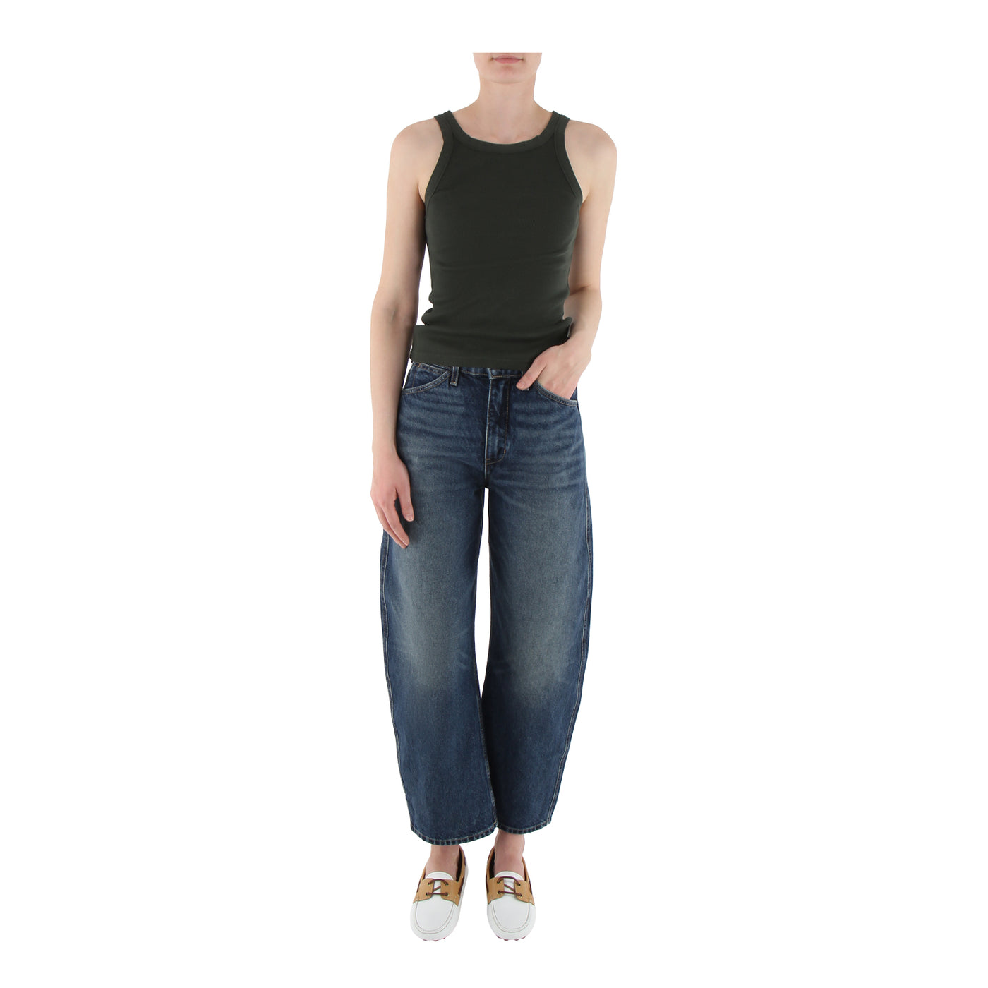 Tanktop Jennifer Rib aus Baumwolle