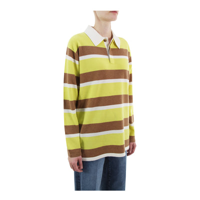 Poloshirt Striped Rugby aus Cashmere