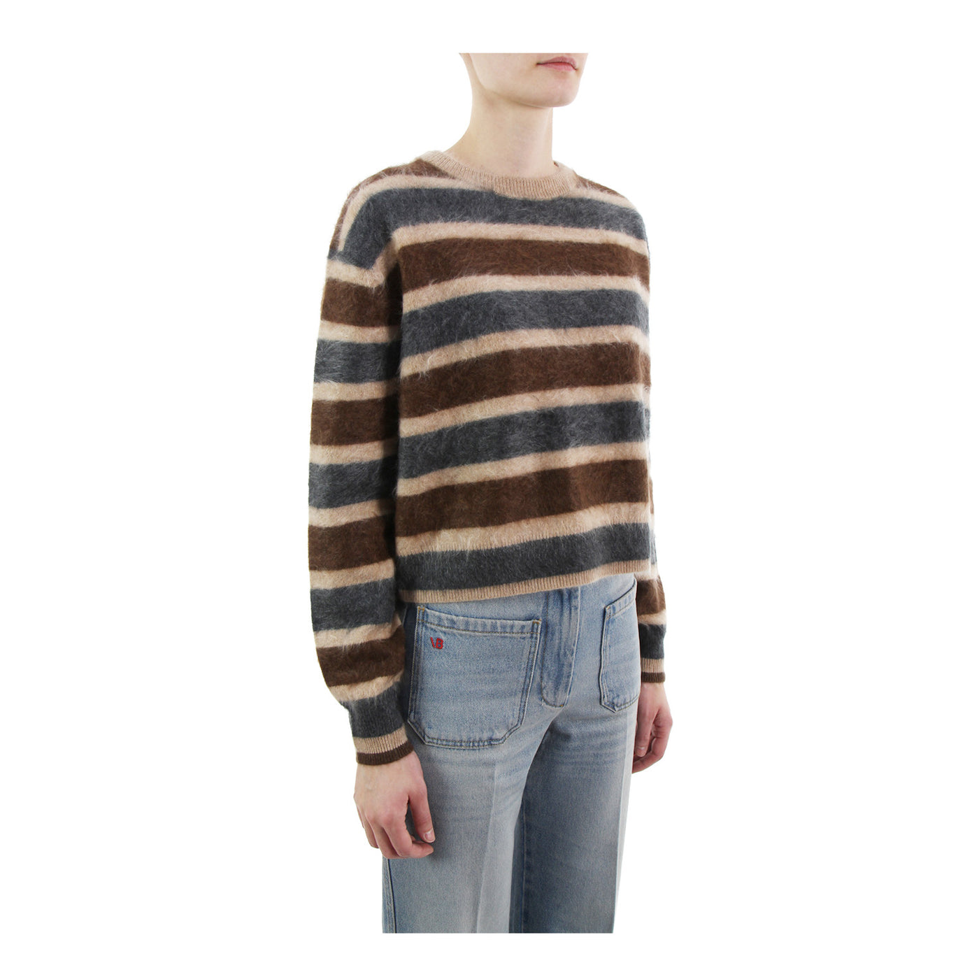 Pullover Grizzly Stripe aus Cashmere