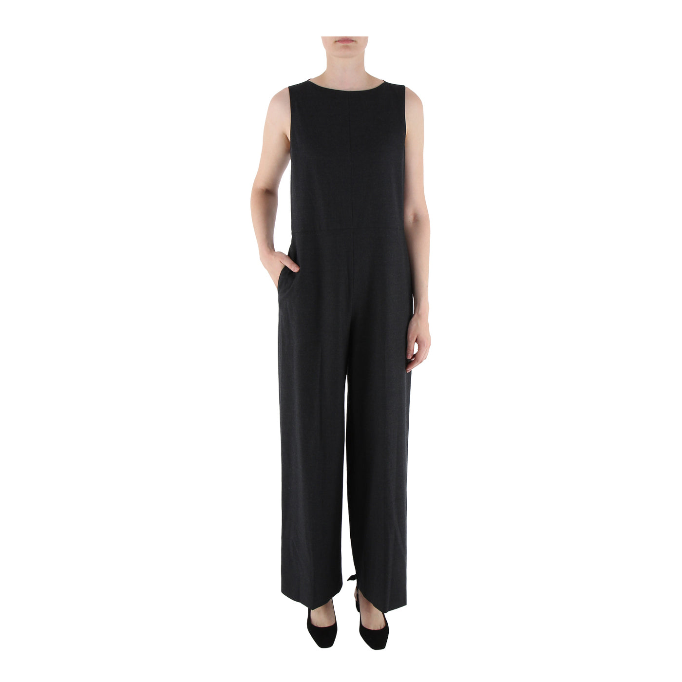 Jumpsuit aus Wollmix