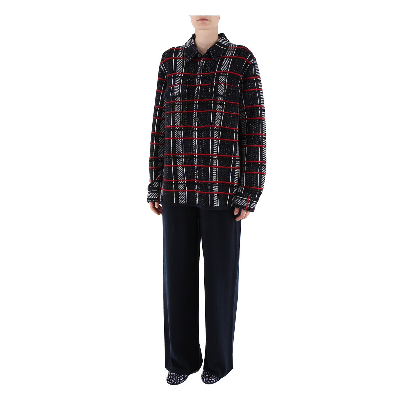 Plaid Work Shirt aus Cashmere