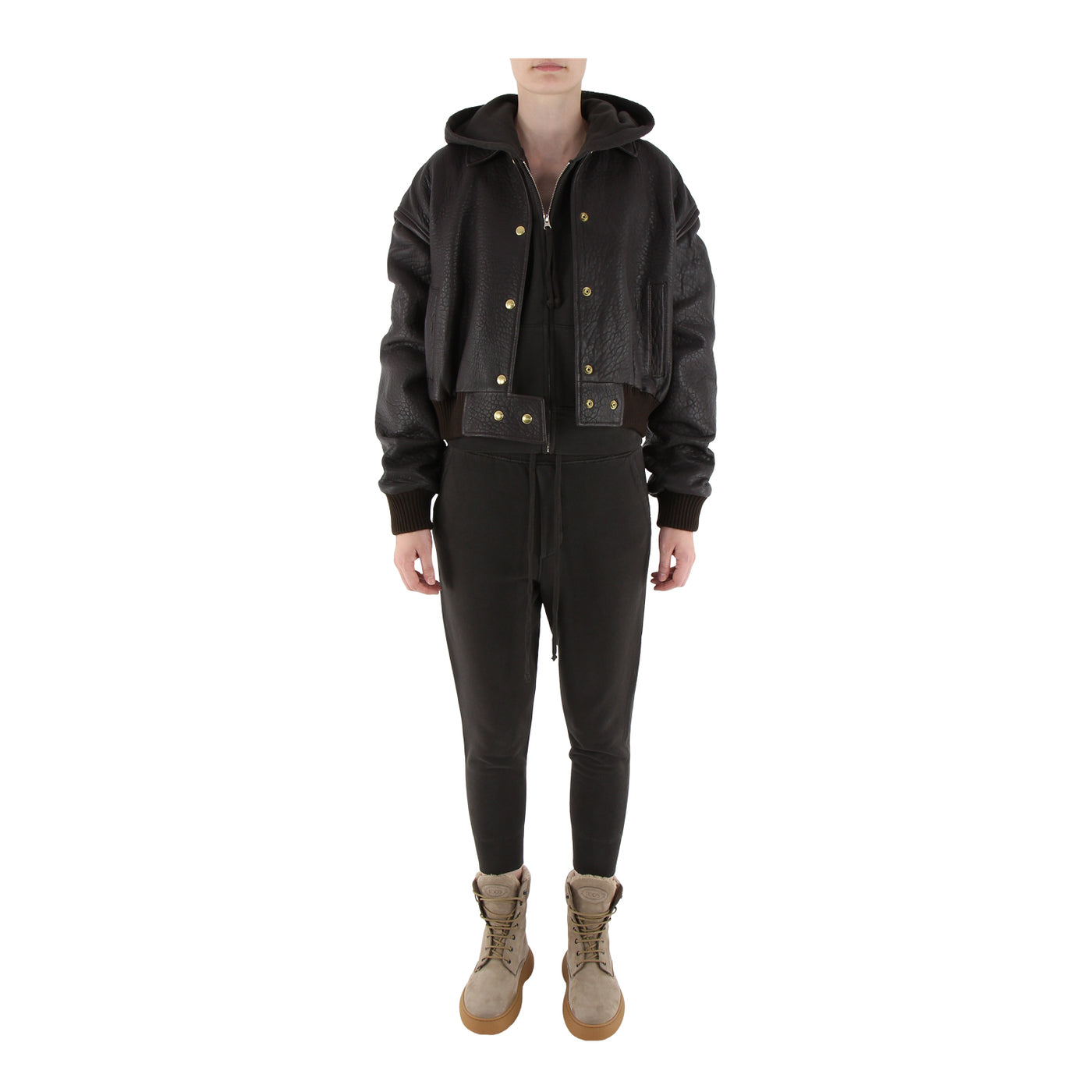 Bomberjacke Jet Set aus Leder