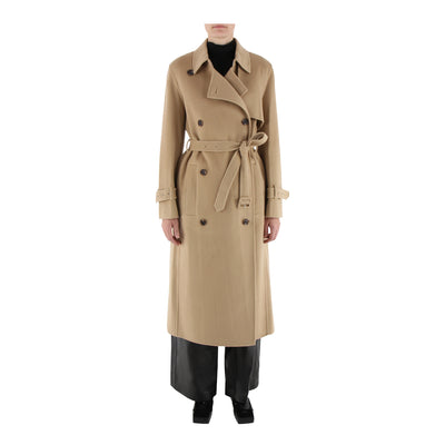 Trenchcoat aus Wollmix