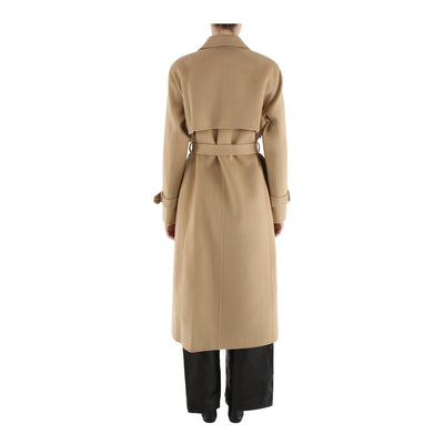 Trenchcoat aus Wollmix