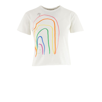 T-Shirt Rainbow aus Baumwolle