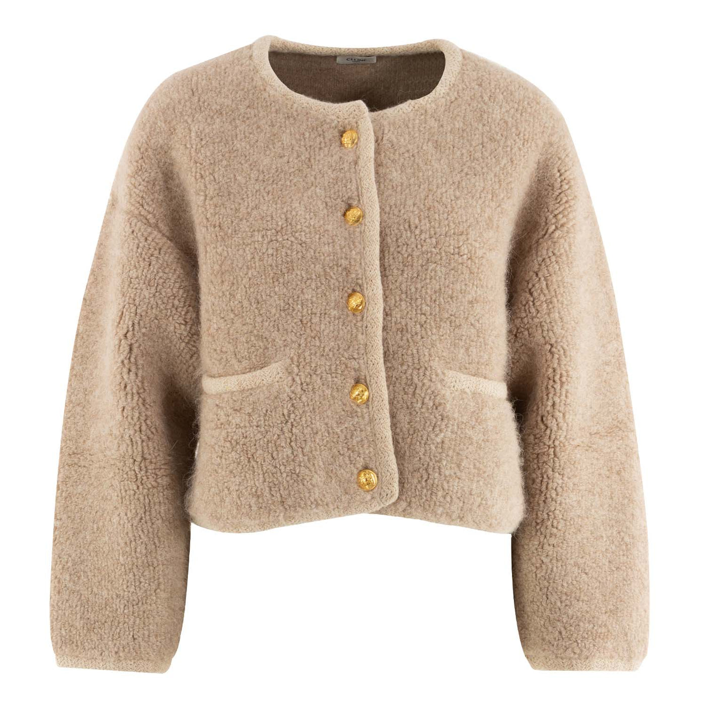 Jacke aus Alpakamix
