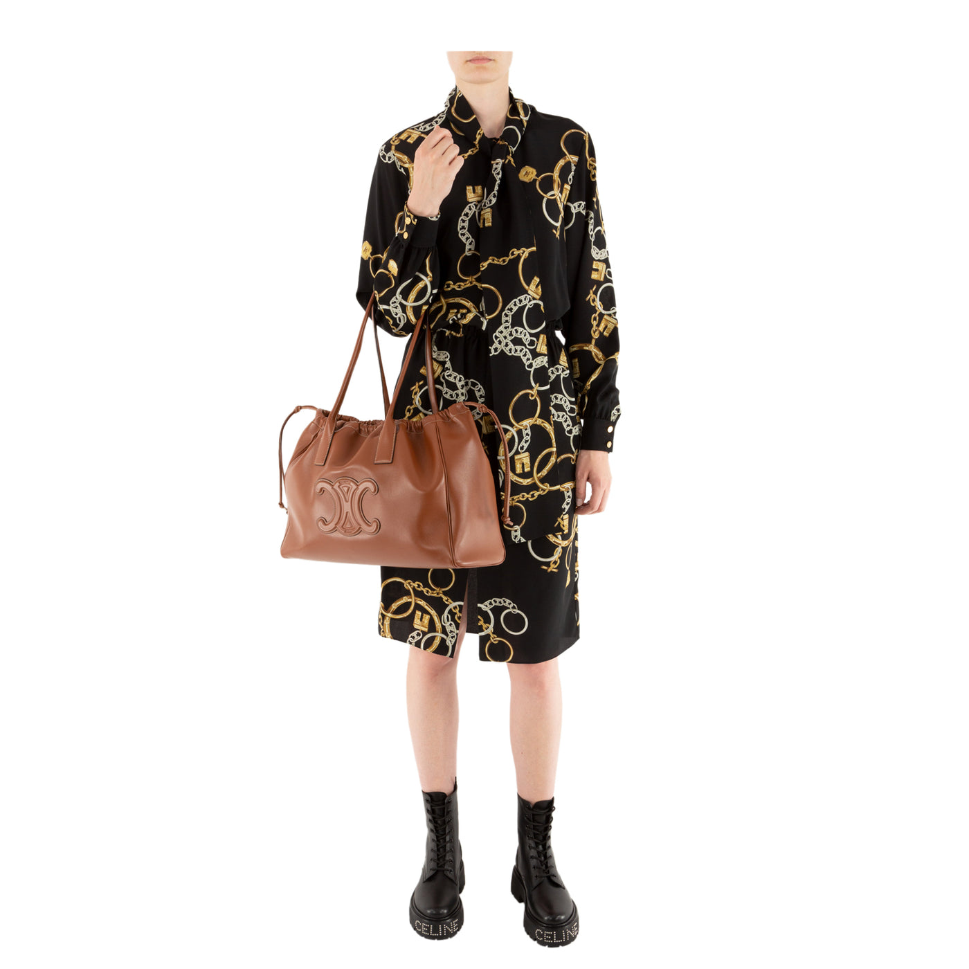 Kleid aus Seide
