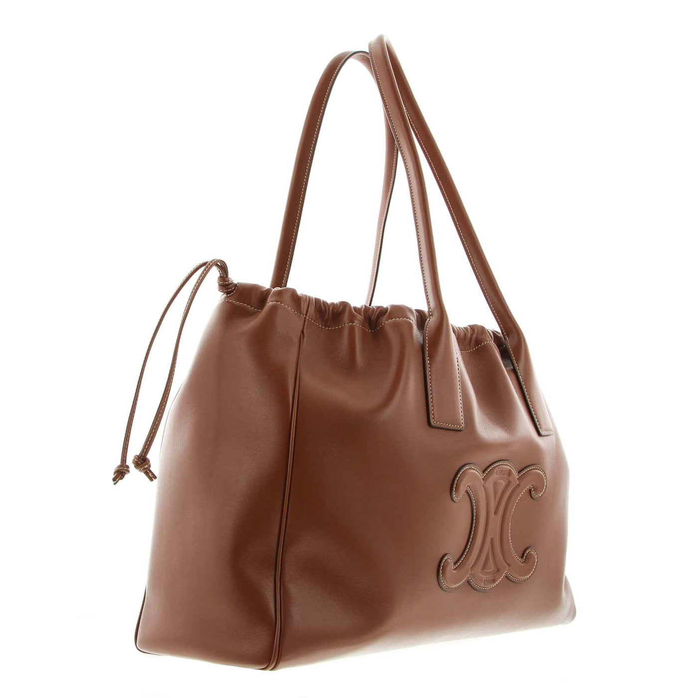 Shopper Drawstring Cuir Triomphe