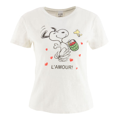 T-Shirt L`Amour aus Baumwolle