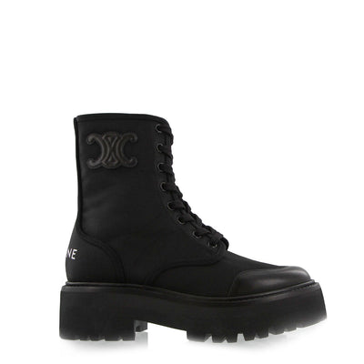 Ankle Boots Laced up 45 aus Canvas
