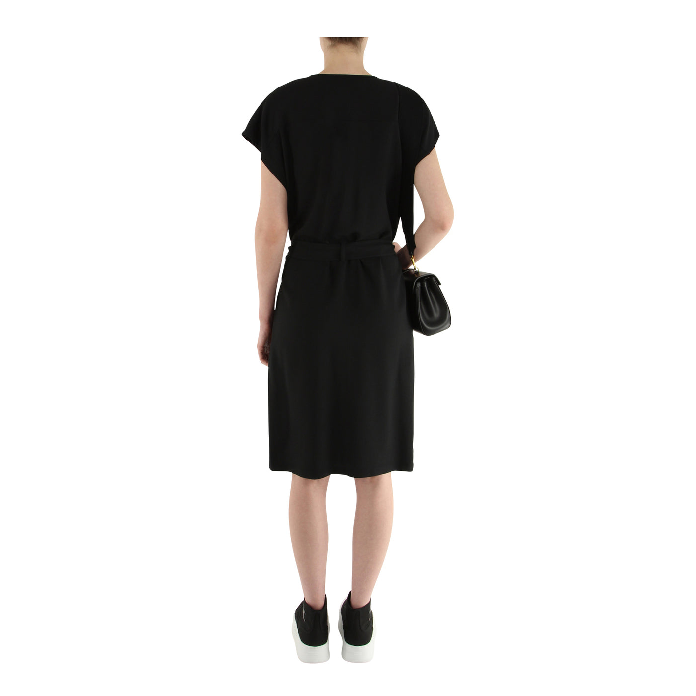 Kleid aus Sablé-Viskose