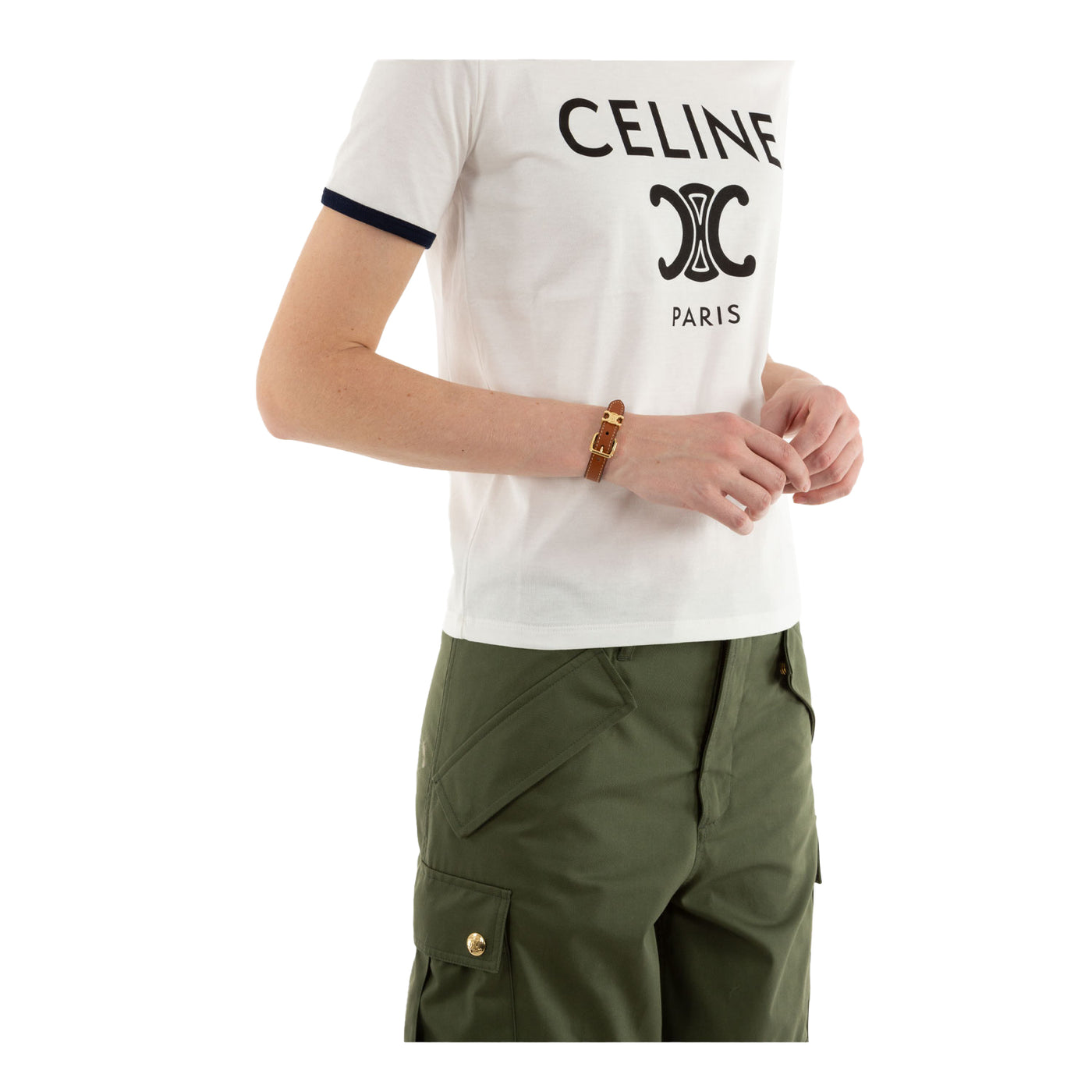 Armband Triomphe aus Leder