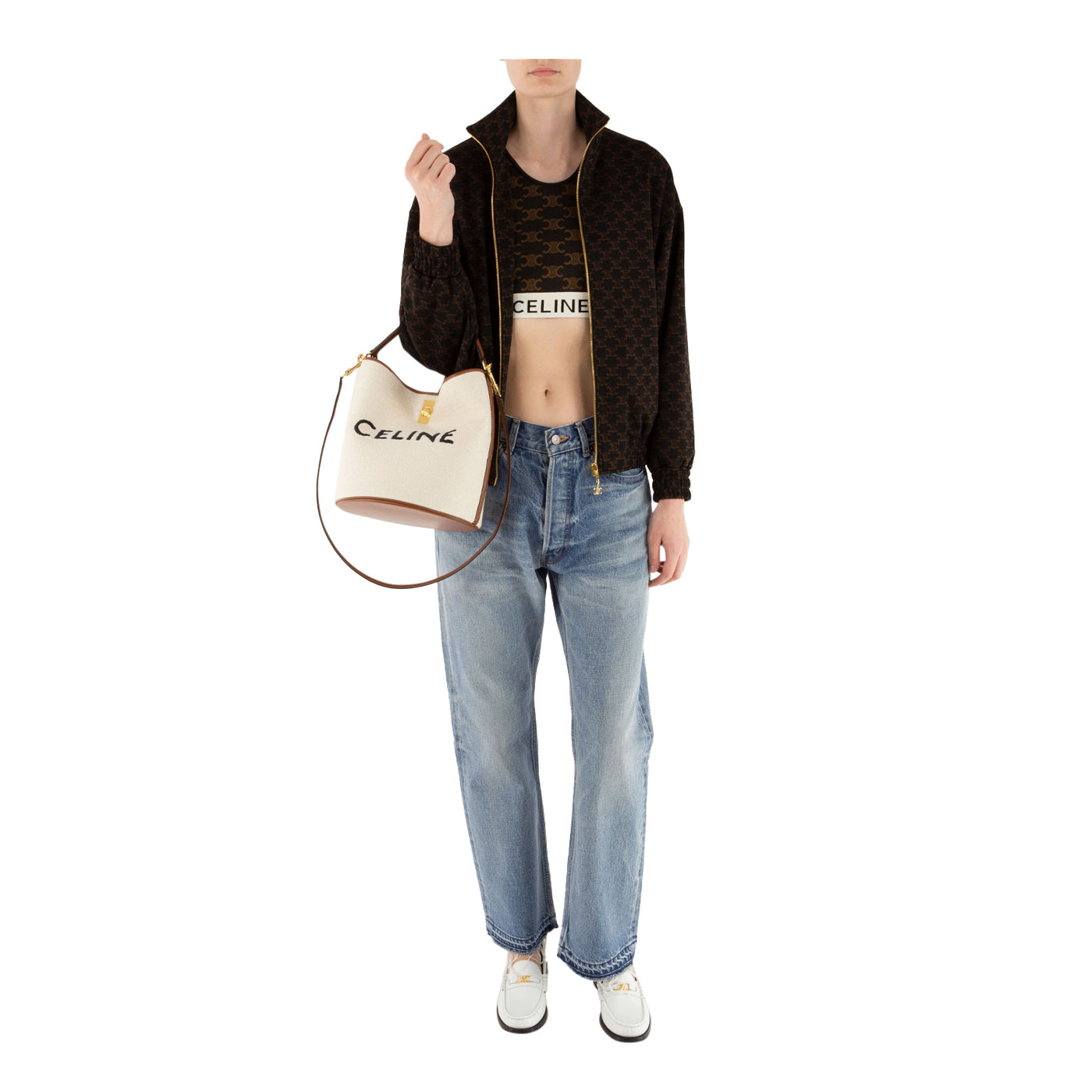 Bucketbag 16 aus Jacquard