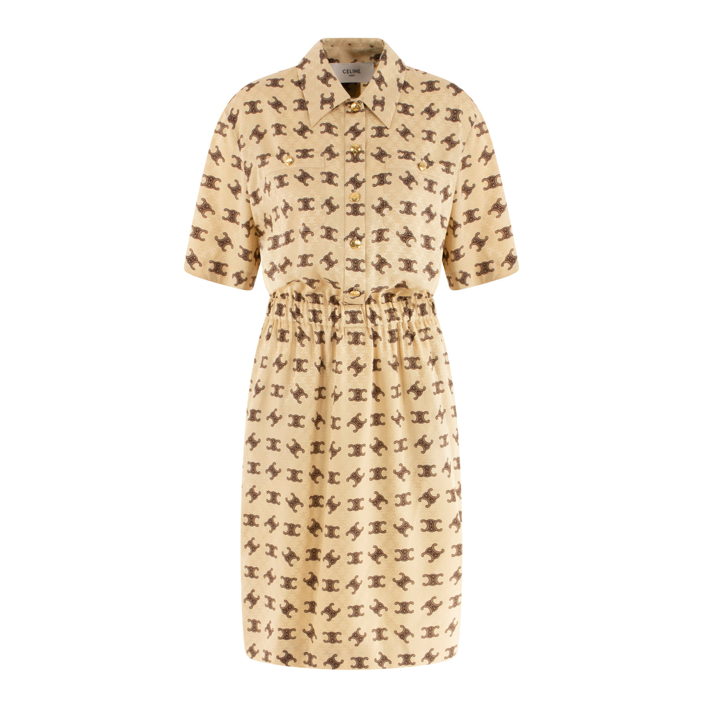 Kleid aus Seide