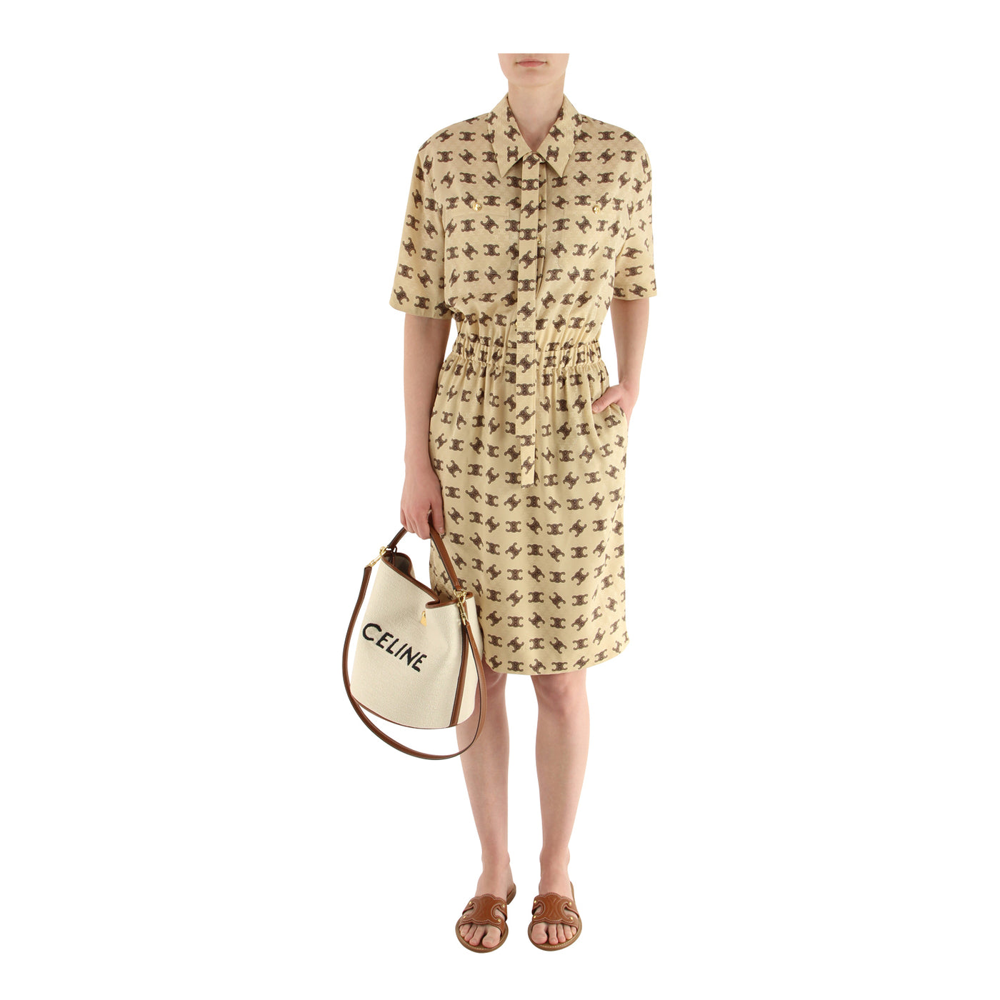 Kleid aus Seide