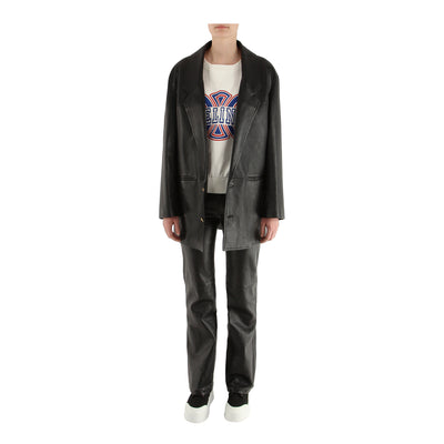 Blazer aus Leder