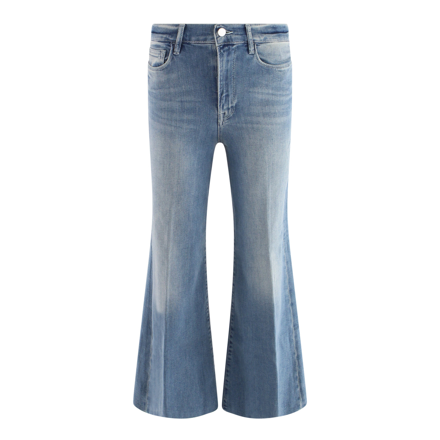 Jeans Le Palazzo Cropped aus Denim