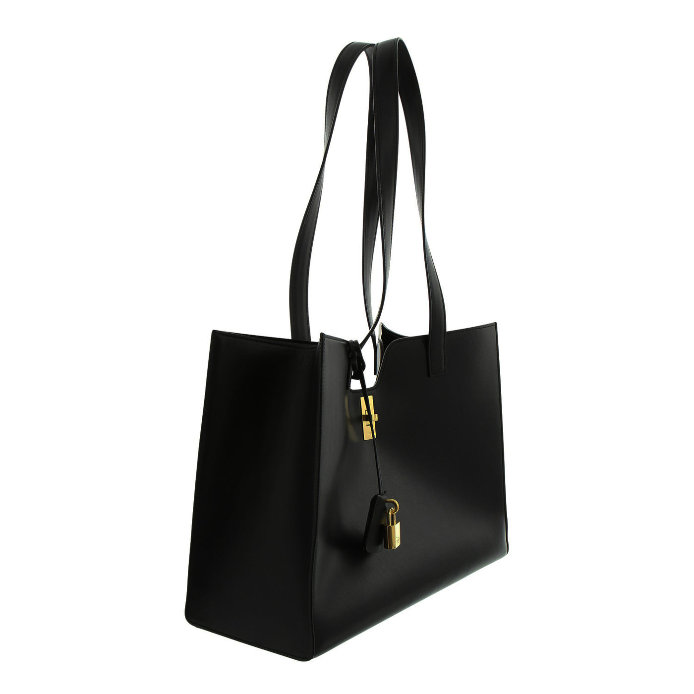 Tasche Cabas aus glattem Kalbsleder
